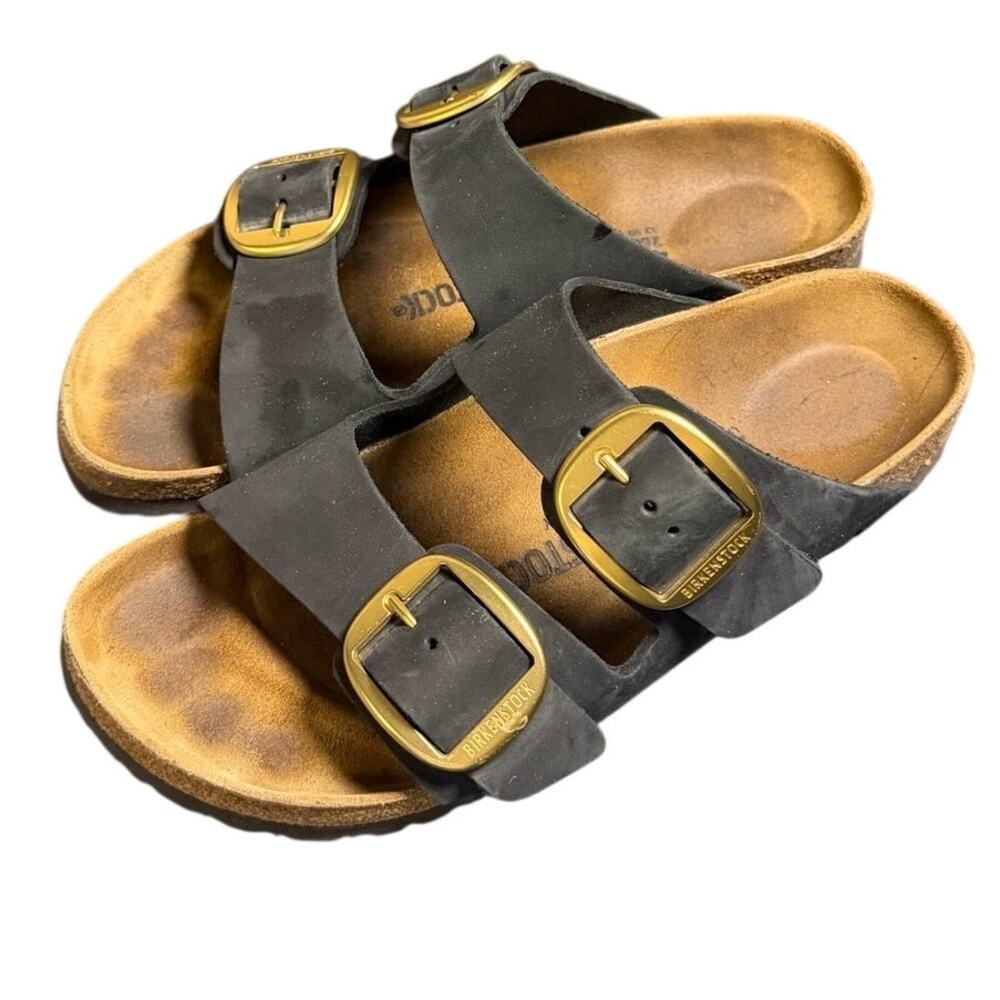 Birkenstock Arizona Big Gold Buckle